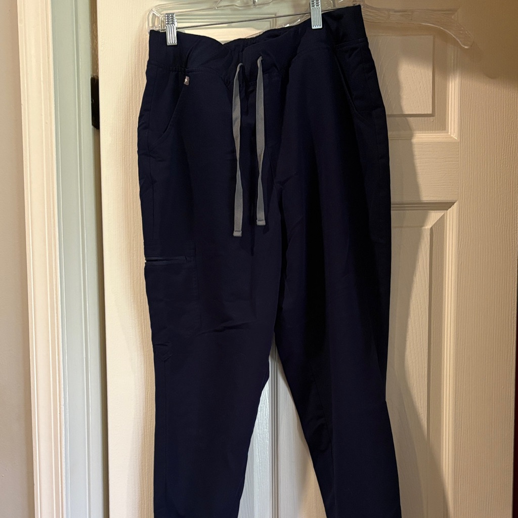 Women Or Men's Figs Navy Jogger Pants
